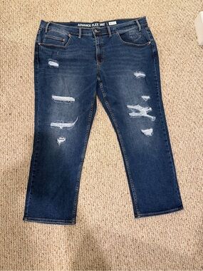 Men's Foundry Advance Flex 360° Athletic Fit Big Man Distressed